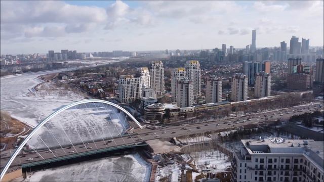 🐎 Astana Nur-Sultan, Kazakhstan Drone Flight Video | World from Above смотреть онлайн