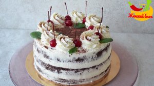 Рецепт Торт " Черный лес"