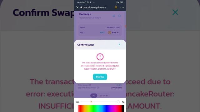 How To Bypass Error Message When Swapping on Pancakeswap. смотреть онлайн