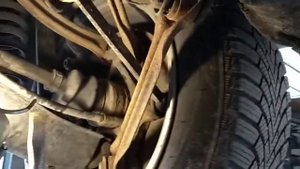 Мерседес 124. Состояние задних рычагов.