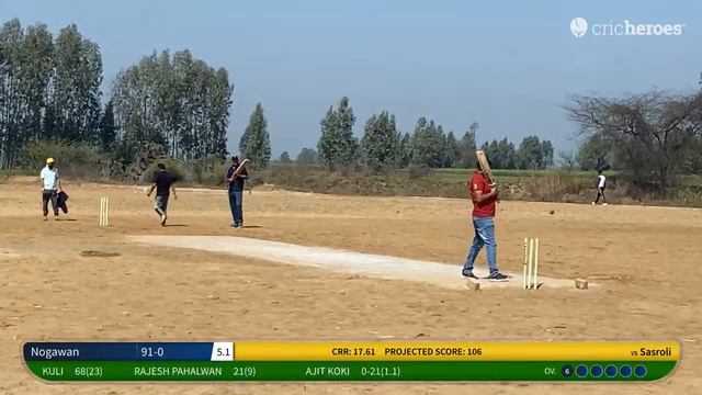 Live Cricket Match | Nogawan vs Sasroli | 29-Feb-24 12:16 PM | Birar Cricket Tournament(Super Knoc…