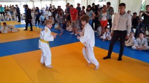 Андреев Матвей 1-я схватка Открытый турнир по дзюдо "Дмитровка-2019"