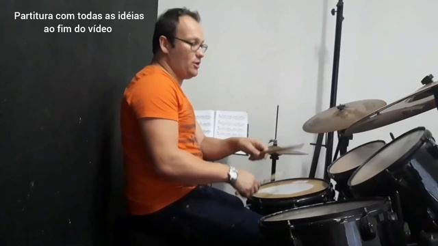 SAMBA CRUZADO NA BATERIA PASSO A PASSO смотреть онлайн