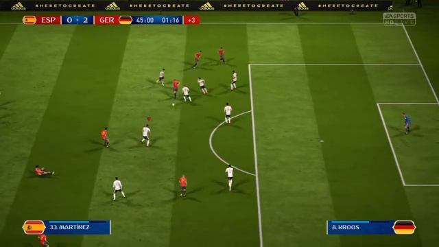 FIFA 18 - FIFA WORLD CUP 2018 - FINAL - SPAIN vs GERMANY смотреть онлайн