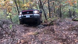Ford Expedition off road at Barnwell Mountain