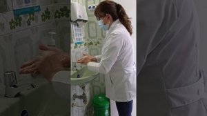 техника промывания рук