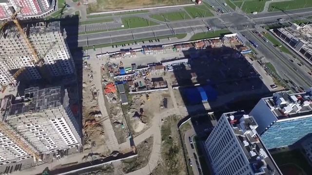 Ход строительства. Огни залива. Сентябрь 2018 г. смотреть онлайн