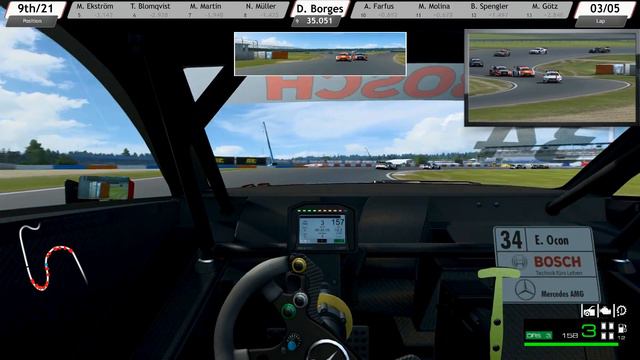 Raceroom Racing Experience - Mercedes-Benz AMG DTM - Lauzitzring смотреть онлайн