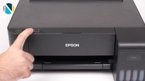 Заправка и первый запуск принтера Epson L1110