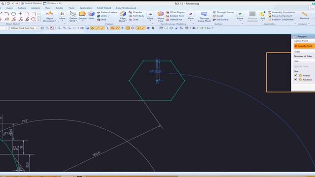 Nx tutorial Sketch Basic Sketch Class 2 смотреть онлайн