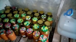 Какие Заготовки на Зиму сделала на 3 августа 2023г.???. Обзор в ПОДВАЛЕ??.