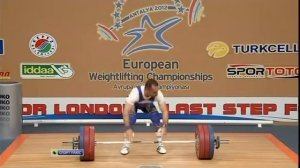 2012 European Weightlifting Championships, Men 69 kg \ Тяжелая Атлетика. Чемпионат Европы