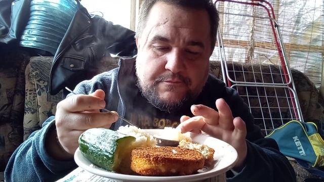 Обжор - магур куриный с ветчиной и сыром + дешманский рис смотреть онлайн