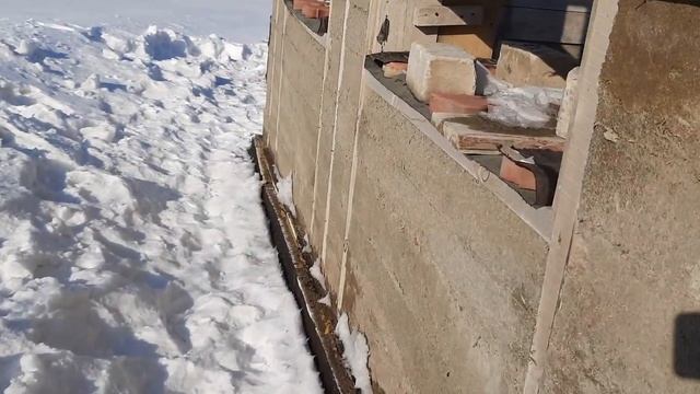 Предвесенняя ревизия дома из опилкобетона 2022 смотреть онлайн