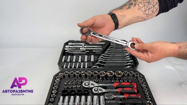 Профессиональный набор инструментов в защитном кейсе для ремонта: 151 предмет смотреть онлайн
