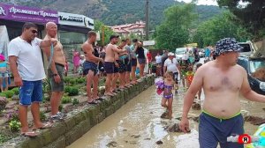 Эпичный ливень в Новом Свете. Последствия с разрушениями. 6 августа 2022