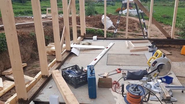 Теплица к дому своими руками. Теплица над погребом. смотреть онлайн