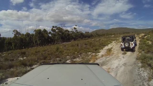 Toyota Land Cruiser 80 at Honingklip 4x4 trail 2017 IV смотреть онлайн