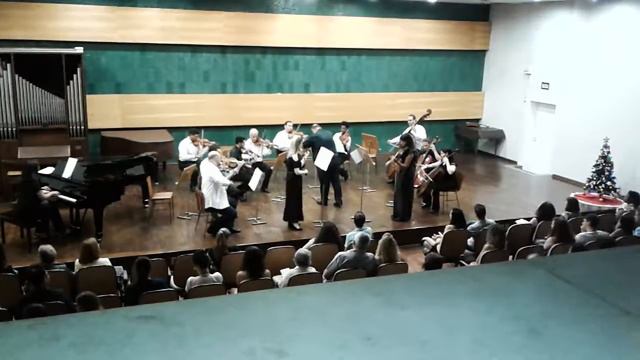 Concerto para o Natal 8.12.16. Piano. Eliana Asano ramos e orquestra emp смотреть онлайн