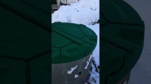 Крышка для питьевого колодца Роса. отзыв.