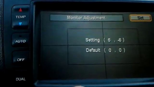 Калибровка экрана в сервисном меню Honda/Acura смотреть онлайн