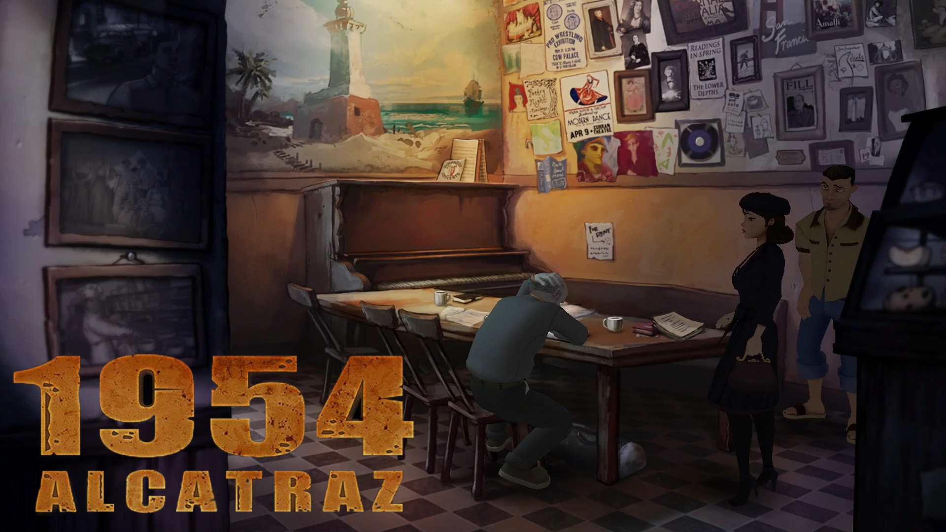 Кафе Неаполь. 1954 Alcatraz #12.