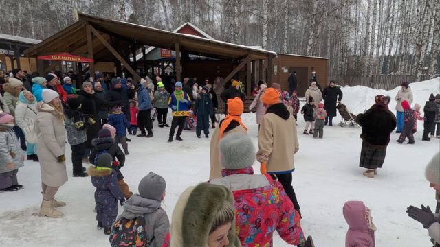 Масленица в Сельском парке "Околица". село Зоркальцево, Томская область