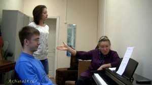 Урок вокала.Легато+опора=точное интонирование.Диафрагмальная память