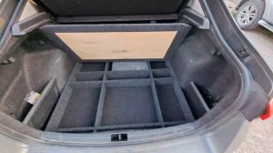Фальшпол в багажник Поло лифтбэк, Шкода Рапид. Skoda Rapid. VW Polo liftback