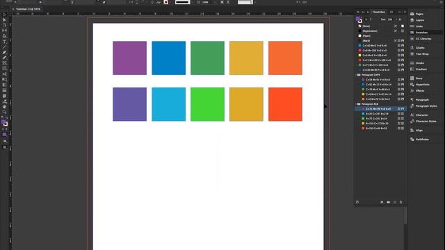 Converting InDesign colors to CMYK for printing смотреть онлайн