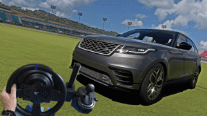 Range Rover Velar. Геймплей руль+КПП Thrustmaster. Forza Forizon 5.