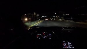 Porsche 718 Cayman S 2017 / 4K POV Night Drive Test