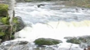 Водопад на реке Валгале, верхний. Весна 2008.