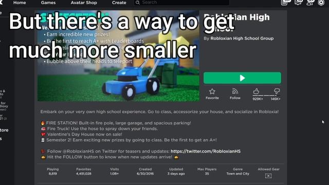 How to make the smallest Roblox character смотреть онлайн