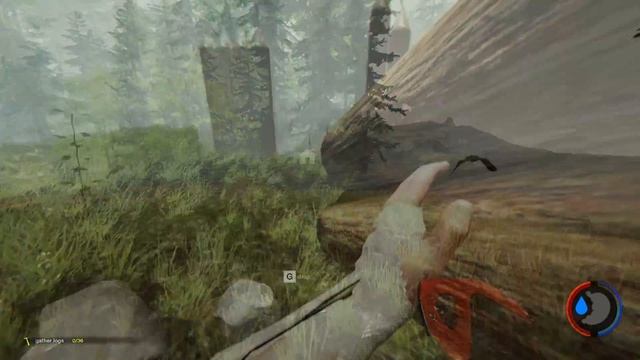 The Forest - How to build a Defensive Wall Gate