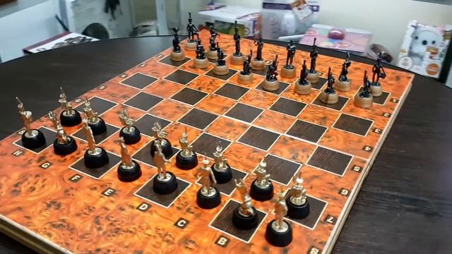 Шахматы "Бородинское сражение" 49.6*35.1*2.5 см