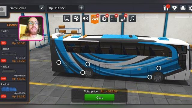 КОЛХОЗ-ТЮНИНГ АВТОБУСА В СИМУЛЯТОРЕ BUS SIMULATOR INDONESIA смотреть онлайн