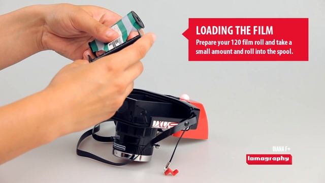 How To Load Film And Batteries to the Diana F+ смотреть онлайн