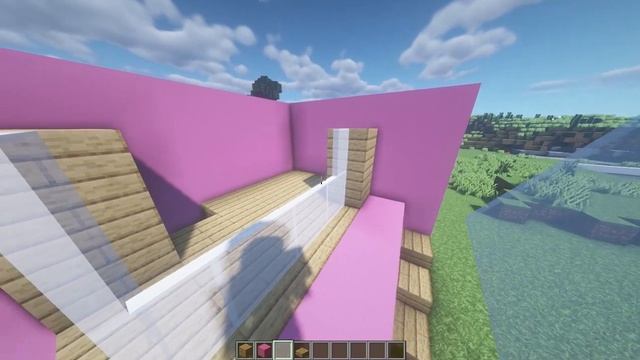 #20 ?Minecraft: Build a beautiful and easy little house in pink смотреть онлайн