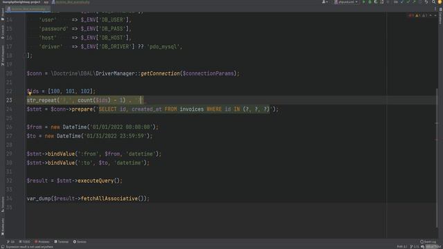 83 Intro to Doctrine PHP - DataBase Abstraction Layer - Query Builder - Full PHP 8 Tutorial смотреть онлайн