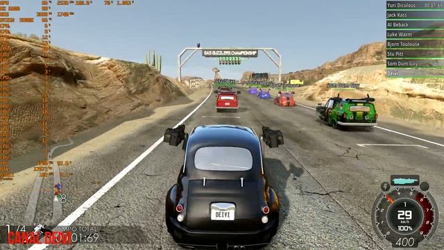 Gas Guzzlers Extreme RX 6600 + R9 5900X + 64GB RAM CL16 Teste/Gameplay смотреть онлайн