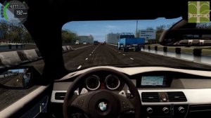 BMW M5 E60-CITY CAR DRIVING!Fast Driving!