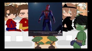Avengers React to Spiderman PS4