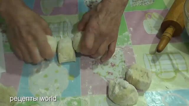 Лепешки на кефире с сыром и творогом по-кавказски -быстрый рецепт