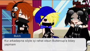 🔥Benimle Yan/(Butchercup shipine özel video) Part 1/ Gacha Nox ppg x rrb✨