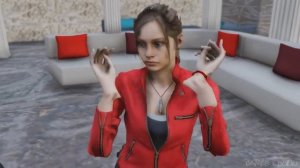 (Resident Evil 8 Meme) Lady Dimitrescu, Nemesis, Mr. X, Leon, and, Jill dancing