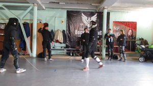 Внутришкольный турнир по рапире ренессанса.