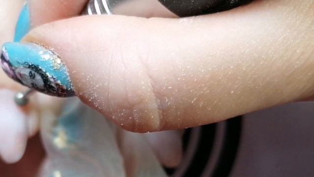 коррекция ногтей. преображение вензеля цвет фуксия #аппаратныйманикюр