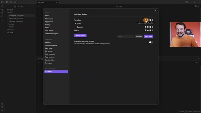 Obsidian Quick add смотреть онлайн