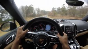 Porsche cayenne: POV Test Drive